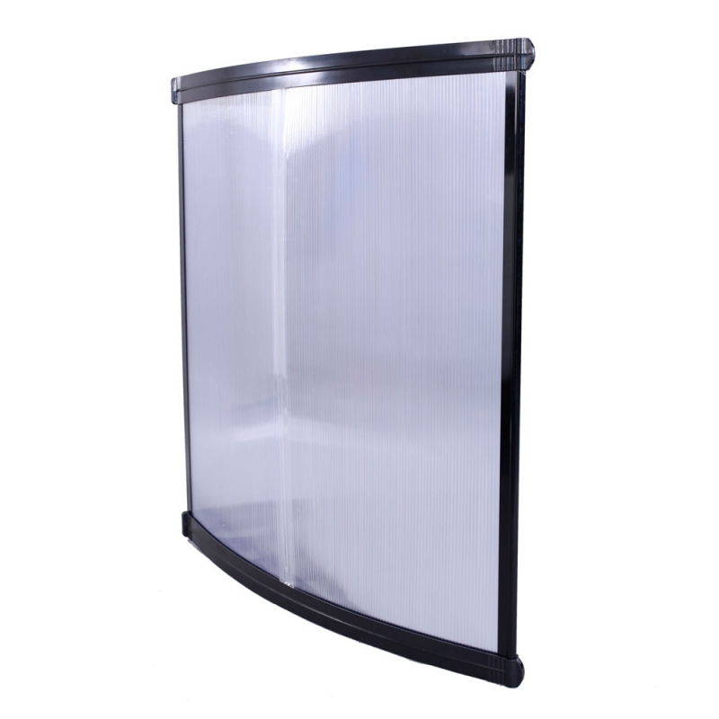 Rain Cover 39.37" x 31.50" x 9.06" Door & Window Eaves Canopy Alimart