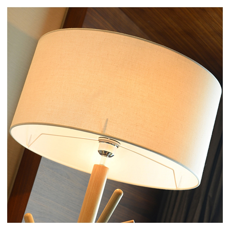 Wood Floor Lamp Coat Rack Home Lighting Hanger Floor Lamp Alimart