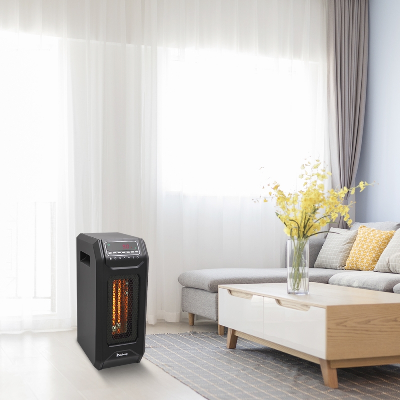 Bedroom Heater Portable Electric Space 1500w Infrared Quartz