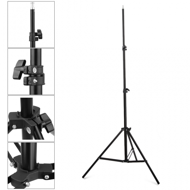 Photo Studio 3 Softbox Photography Light Stand Continuous Lighting Kit