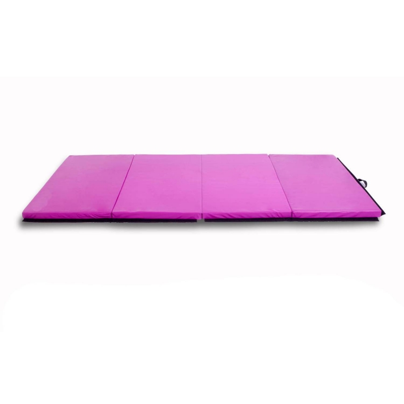 8ft x 4ft 4Panel Folding Exercise Mat Yoga Gymnastics Aerobics Workout