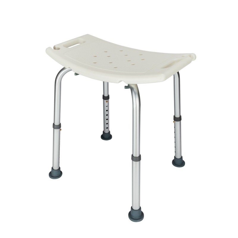 Adjustable Shower Chair for the Old/Pregnant Mefeir Assembled Aluminum