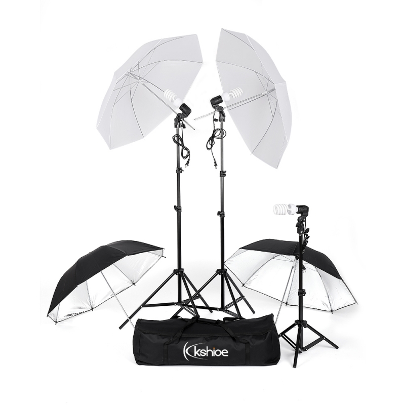 Photography Photo Studio 33" Umbrellas Day Light Reflector Umbrella Lighting Kit Alimart