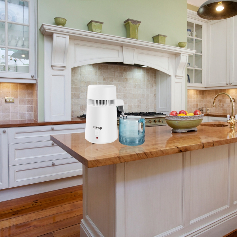 ZOKOP ZB1 4L Countertop Home Water Distiller Machine Fully Upgraded