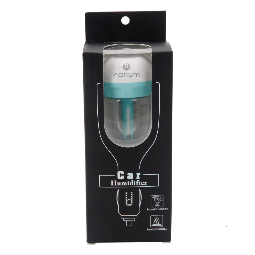 50mL Smallsized Car Aroma Air Purification Humidifier Blue Alimart