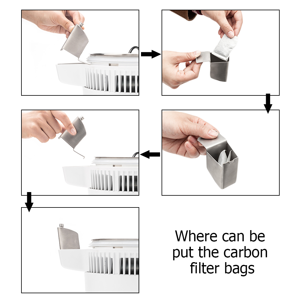 ZOKOP ZB1 4L Countertop Home Water Distiller Machine Fully Upgraded